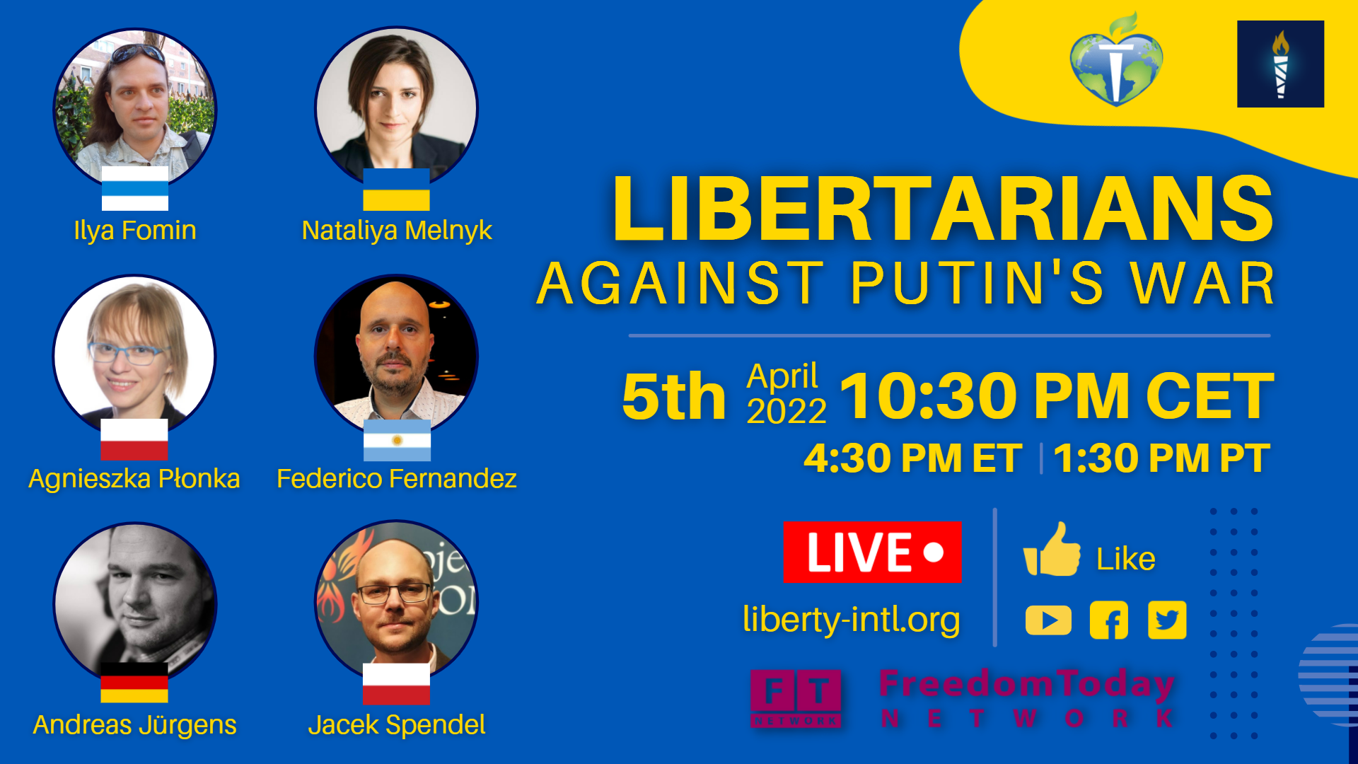 [LIVE STREAM] What is the libertarian response to 🇷🇺Russian invasion in 🇺🇦Ukraine❓