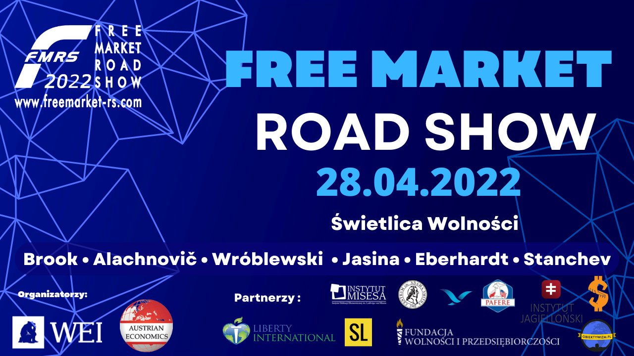 Free Market Road Show in Warsaw, Poland on 28 April – an event in solidarity with FMRS Kyiv