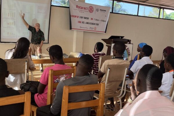 Entrepreneurship and Empowerment John Mugabe & ALED host Kenli and Ken Schoolland in Uganda (1)
