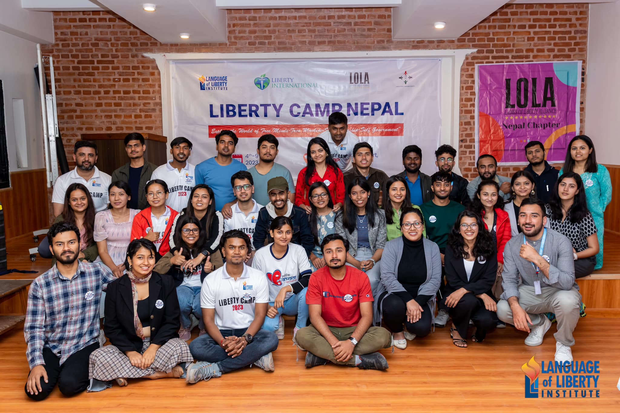 Connecting minds, inspiring change: Liberty Camp Nepal 2023